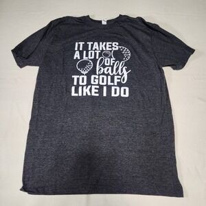 Tshirt Mens Size Large Golf Funny